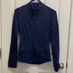 Lulu Lemon dark blue zip up